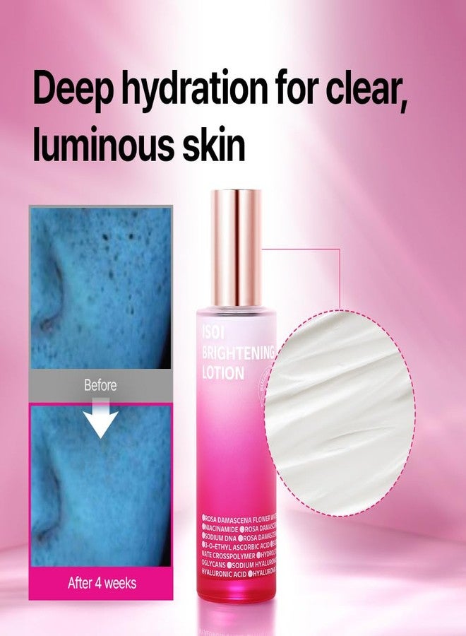 ISOI Rose PDRN Lotion, Lightweight Daily Moisturizer with Niacinamide and Hyaluronic Acid for Radiant, Korean Skin Care (3.04 fl.oz,90ml) - Image 4